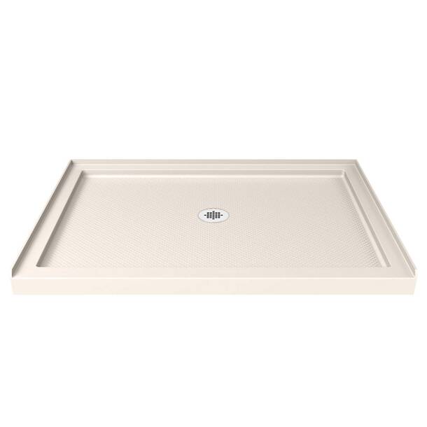 DreamLine SlimLine 36" W X 36" D Double Threshold Shower Base & Reviews ...